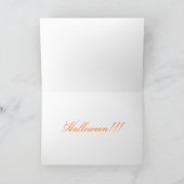 WHITE RAT/MICE/MOUSE HALLOWEEN Card Kaart (Binnen)