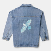 White Raven Denim Jacket (Achterkant)