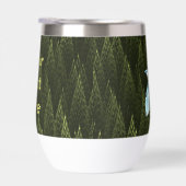 White Raven on Fractal Conifers (Rechts)