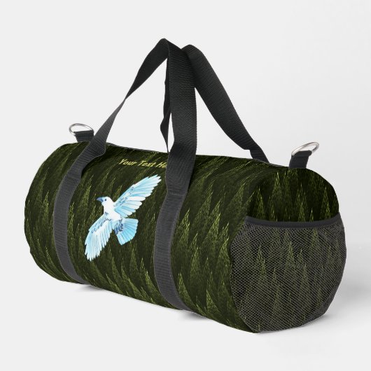 White Raven on Fractal Conifers Plunjezak (Rechterhoek)