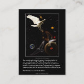 White Raven Visitekaartje (Achterkant)