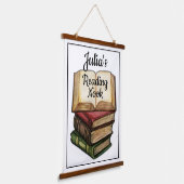 White Reading Nook Hangend Wandkleed (Gebogen)