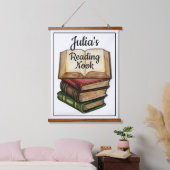 White Reading Nook Hangend Wandkleed (Slaapkamer)