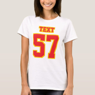 WHITE RED GOLD Womens Hanes Nano Cotton T-shirt