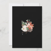 White Red Green Holiday Vrijgezellenfeest voor ker Kaart (Achterkant)