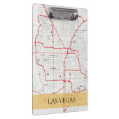 WHITE RED LAS VEGAS NEVADA USA OUTLINE MAP KLEMBORD (Rechts)