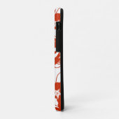 White Red Ocean Nautical Seashells Patroon Case-Mate iPhone Case (Achterkant/links)