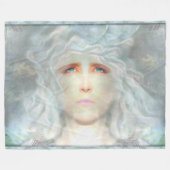 White Renaissance Fleece Blanket (Voorkant (Horizontaal))