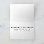 White Rhino Kaart (Binnen)