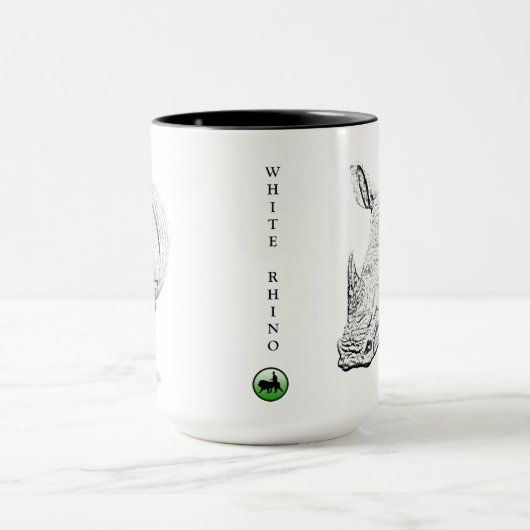 White Rhino Mok - Afrikaanse reeks (Midden)