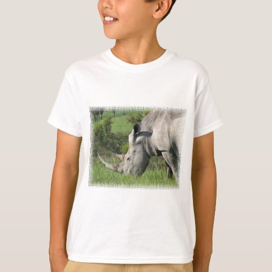 White Rhino Youth T-Shirt (Voorkant)