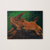 White Rhinoceros Puzzle Legpuzzel (Horizontaal)