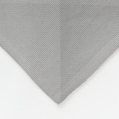 White Ribbon Awareness Carbon Fibre Print Fleece Deken (Hoek)