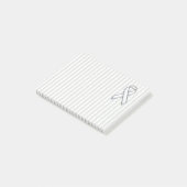 White Ribbon Awareness Stripes Post-it® Notes (Schuin)