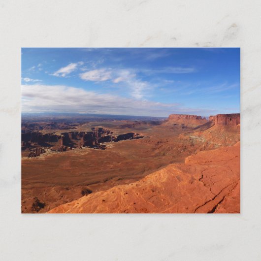 White Rim Overlook at Canyonlands National Park Briefkaart (Voorkant)
