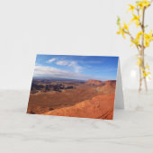 White Rim Overlook at Canyonlands National Park Kaart (Gele Bloem)