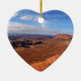 White Rim Overlook at Canyonlands National Park Keramisch Ornament