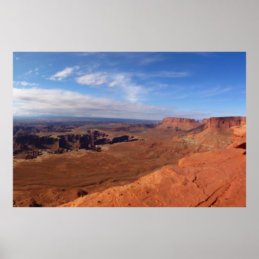 White Rim Overlook at Canyonlands National Park Poster (Voorkant)