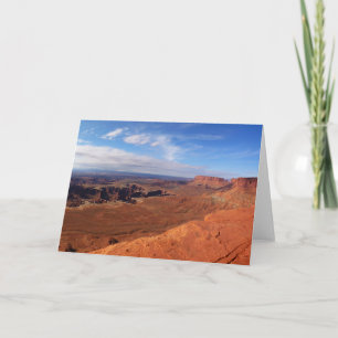 White Rim Overlook in het Canyonlands National Par Kaart