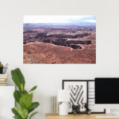 White Rim Road Poster (Thuiskantoor)