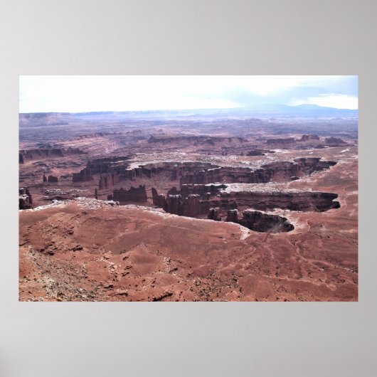 White Rim Road Poster (Voorkant)