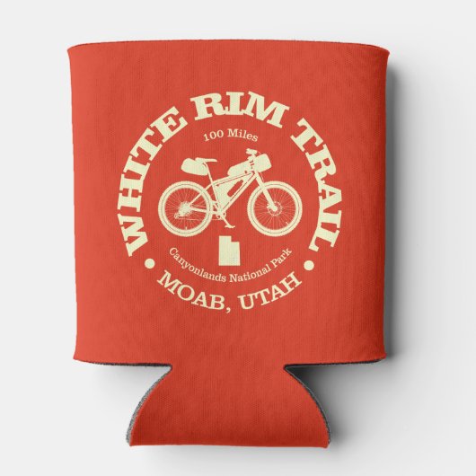 White Rim Trail (fietsen) Blikjeskoeler (Achterkant)