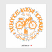 White Rim Trail (fietsen) Sticker (Vel)
