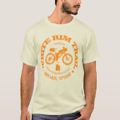 White Rim Trail (fietsen) T-shirt (Voorkant)