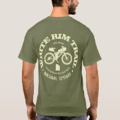 White Rim Trail (fietsen) T-shirt (Achterkant)