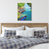 White RIver, Jamaica Canvas Afdruk (Insitu (Slaapkamer))