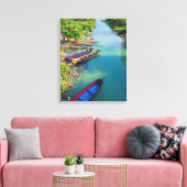White RIver, Jamaica Canvas Afdruk (Insitu (Woonkamer))