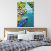 White RIver, Jamaica Canvas Afdruk (Insitu (Slaapkamer))