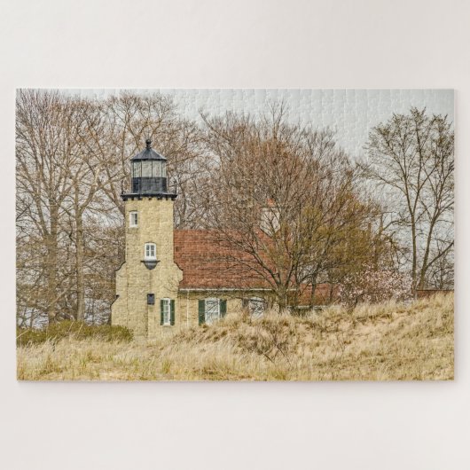 White River Light Station en Museum Legpuzzel (Horizontaal)