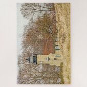 White River Light Station en Museum Legpuzzel (Verticaal)