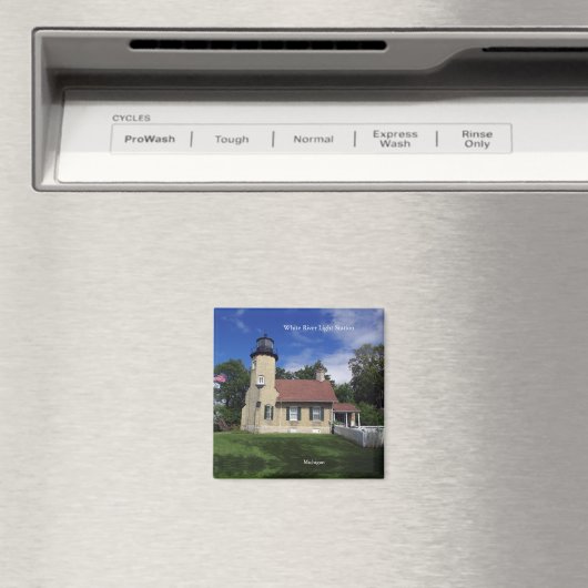 White River Light Station magnet (Insitu (Vaatwasser))