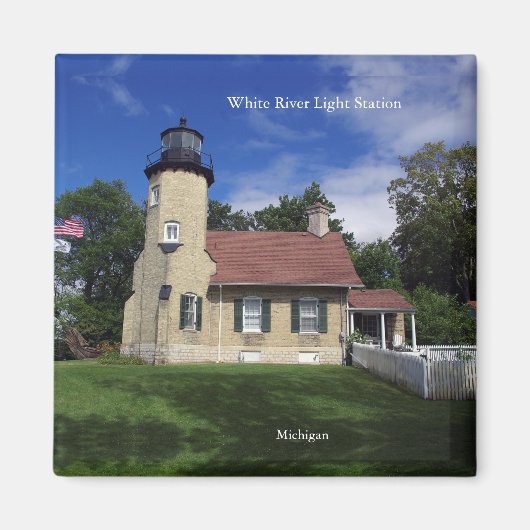 White River Light Station magnet (Voorkant)