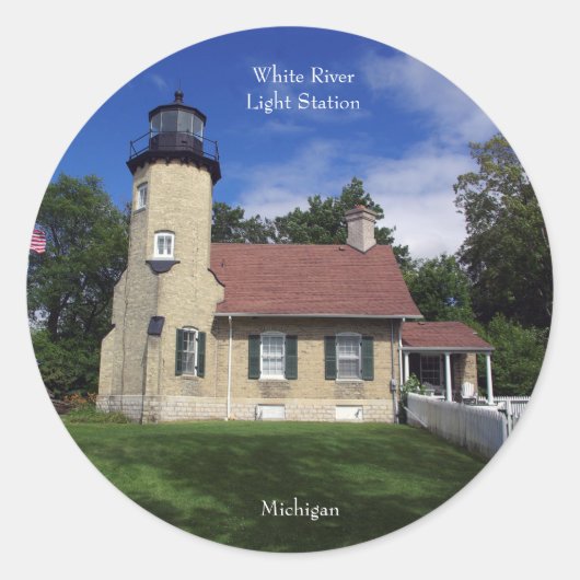 White River Light Station sticker (Voorkant)