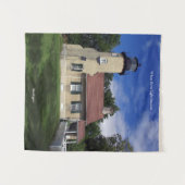 White River Light Station tapestry Wandkleed (Voorkant (horizontaal))