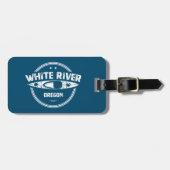 White River Oregon Kayak Bagagelabel (Voorkant horizontaal)