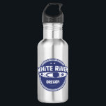 White River Oregon Kayak Waterfles<br><div class="desc">De White Wild and Schilderachtig River, die op de oostelijke hellingen van de Mt. Hood in Oregon aan de White River gletsjer ontspringt, stroomt zo’n 47 mijl door twee wilde natuurgebieden alvorens samen te vloeien met de Deschutes Wild en de Schilderachtig River vijf mijl ten noorden van de riviercentrische Maupin,...</div>