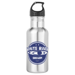 White River Oregon Kayak Waterfles