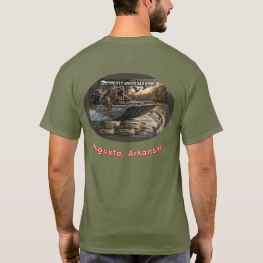 White River  T-shirt (Achterkant)