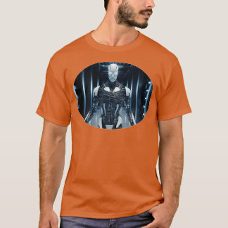 White Robot Terminator T-shirt