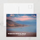 White Rock Bay, Antelope Island, Utah Briefkaart (Voorkant / Achterkant)