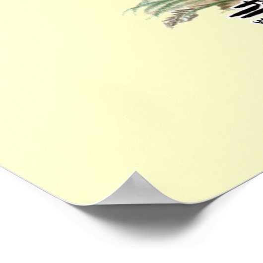 White Rock Chickens Poster (Hoek)