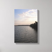 White Rock Lake, Dallas, Texas Canvas Afdruk (Voorkant)