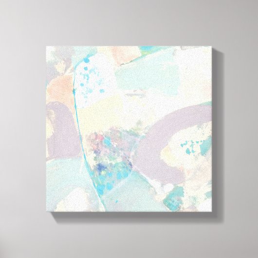 White Rock Pastel Canvas Afdruk (Voorkant)