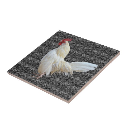 WHITE ROCK ROOSTER TEGELTJE (Zijkant)