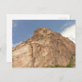 White Rock, tuin van de goden, Colorado Briefkaart (Voorkant / Achterkant)