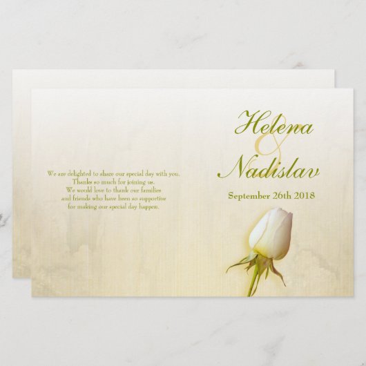 White roodroodbruin (Voorkant / Achterkant)